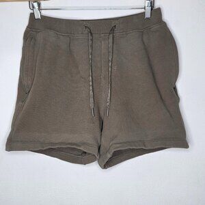 Lululemon Steady State Short Olive Green Athletic 5" Inseam Men's Small